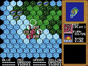 Master of Monsters (Japan) screen shot game playing